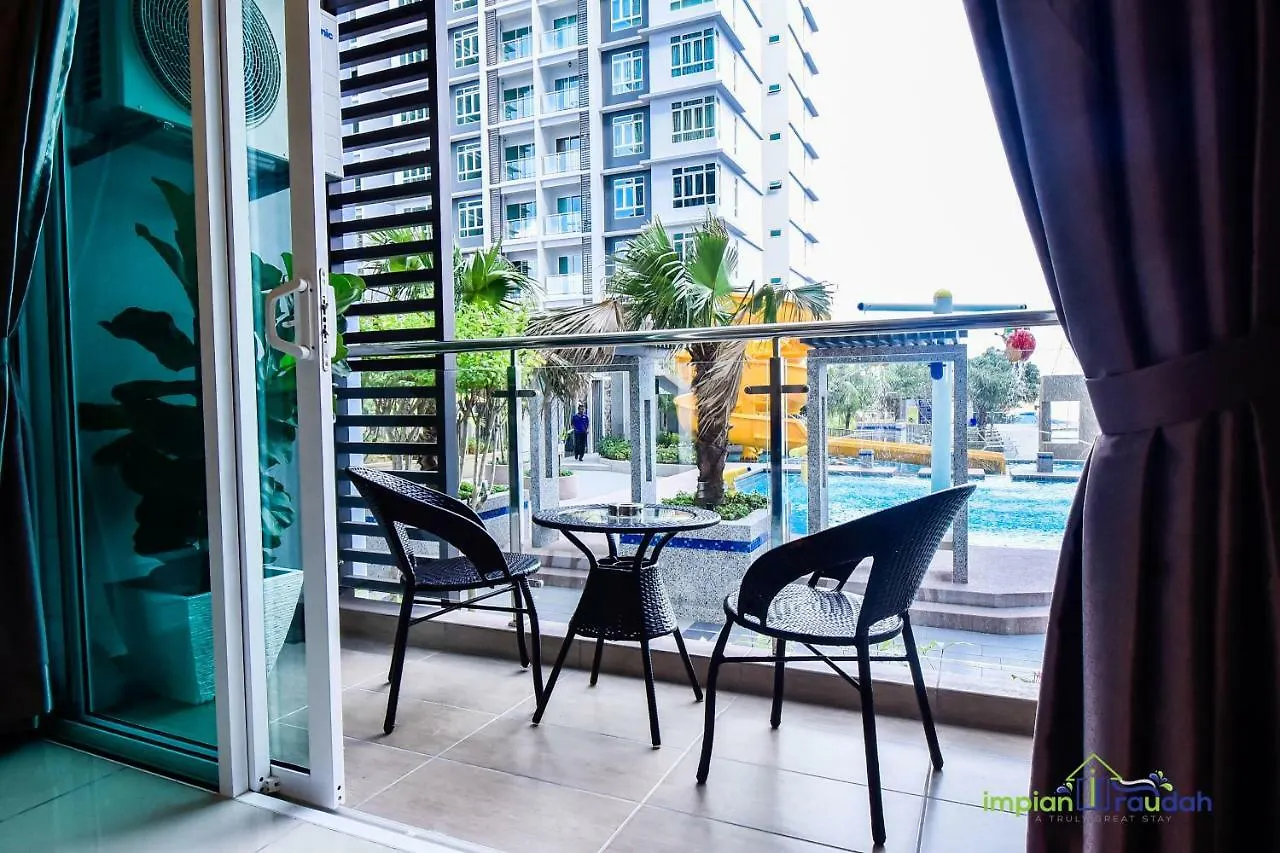Apartament Impian Raudah Melaka With Pool Hotel Malezja