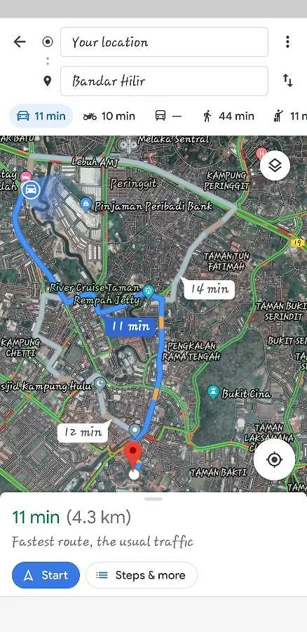 Impian Raudah Melaka With Pool Hotel Apartment Malacca