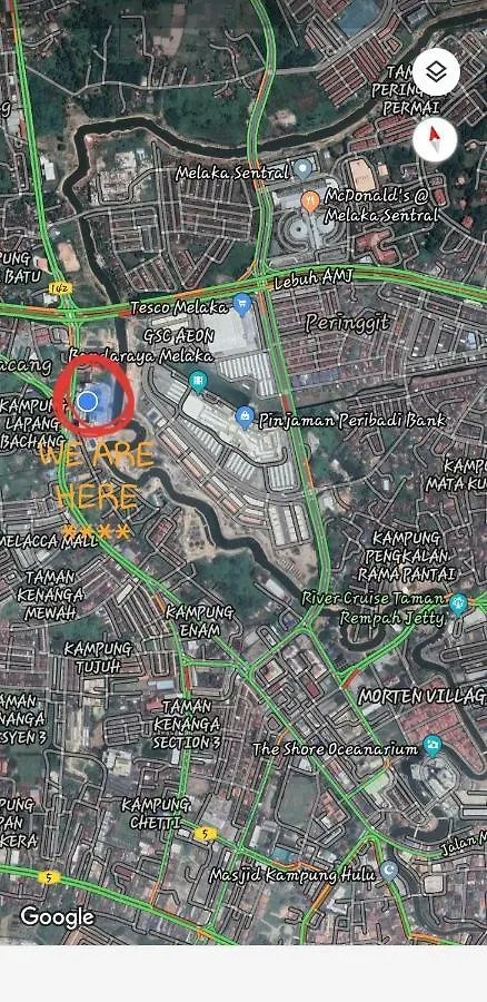 Apartament Impian Raudah Melaka With Pool Hotel Malezja