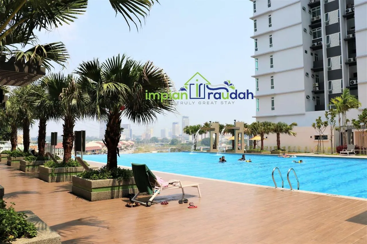 Impian Raudah Melaka With Pool Hotel Apartament